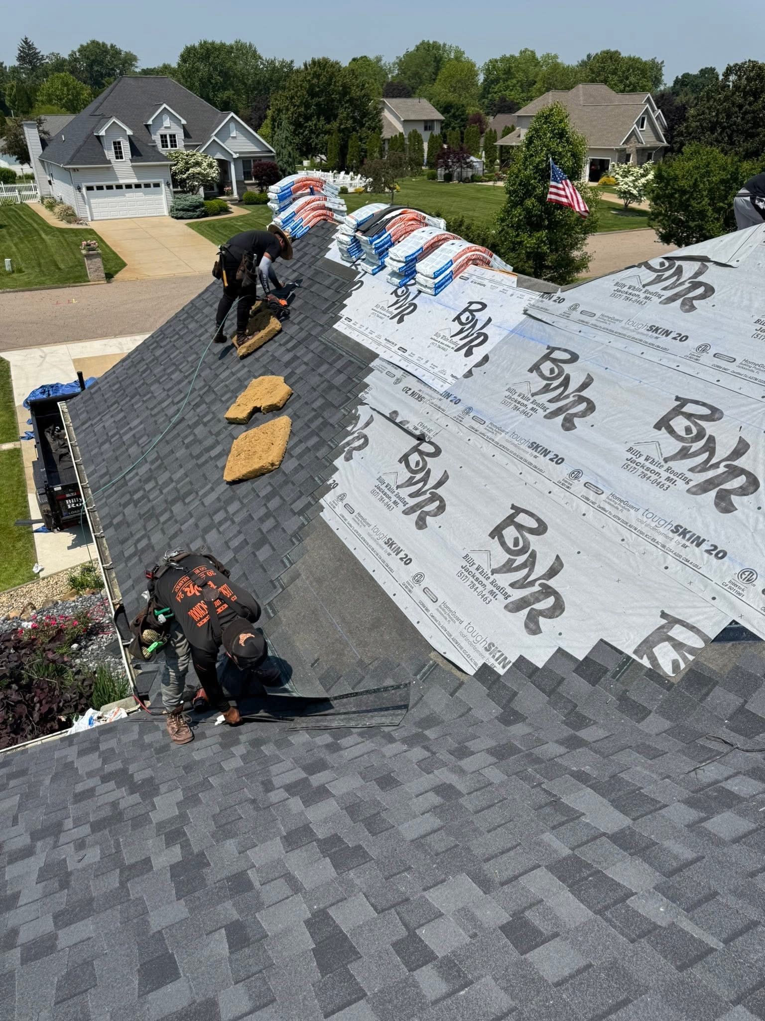 EPDM Rubber Roof Replacement